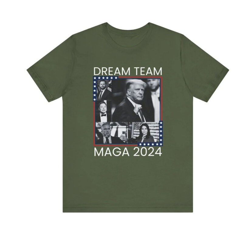 Dream Team Republican Trump Vance RFK Elon Tulsi Gabbard 2024 Shirt