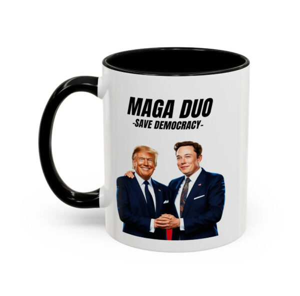 Elon Musk & Trump Mugs ,Dark MAGA, Save Democracy, Space Force 2024