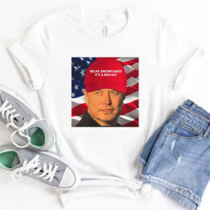 Elon Musk red hat ,Supports Trump to Save Democracy T-Shirt