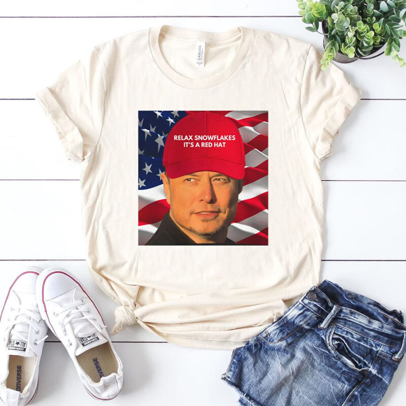 Elon Musk red hats ,Supports Trump to Save Democracy Shirt