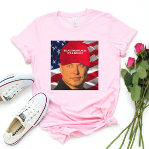 Elon Musk red hats ,Supports Trump to Save Democracy T-Shirt