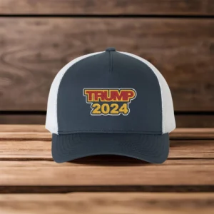 Embroidered Trump 2024 Hat, Make America Great Again Cap, Trump 2024 Trucker Hat, Trump 2024 Hat, Trump Trucker Hat, Adjustable Trump Cap