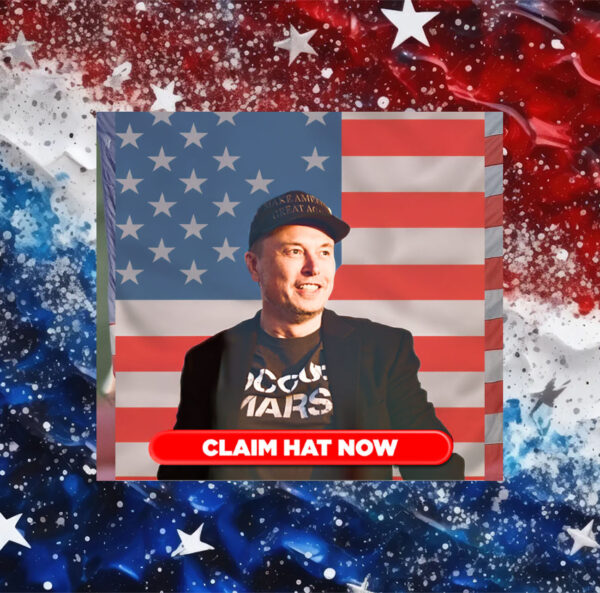 Even Elon Musk – FULL DARK MAGA HAT 2024