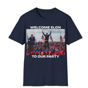 Funny Political Trending Unisex Tee Shirt, Elon Musk and Trump