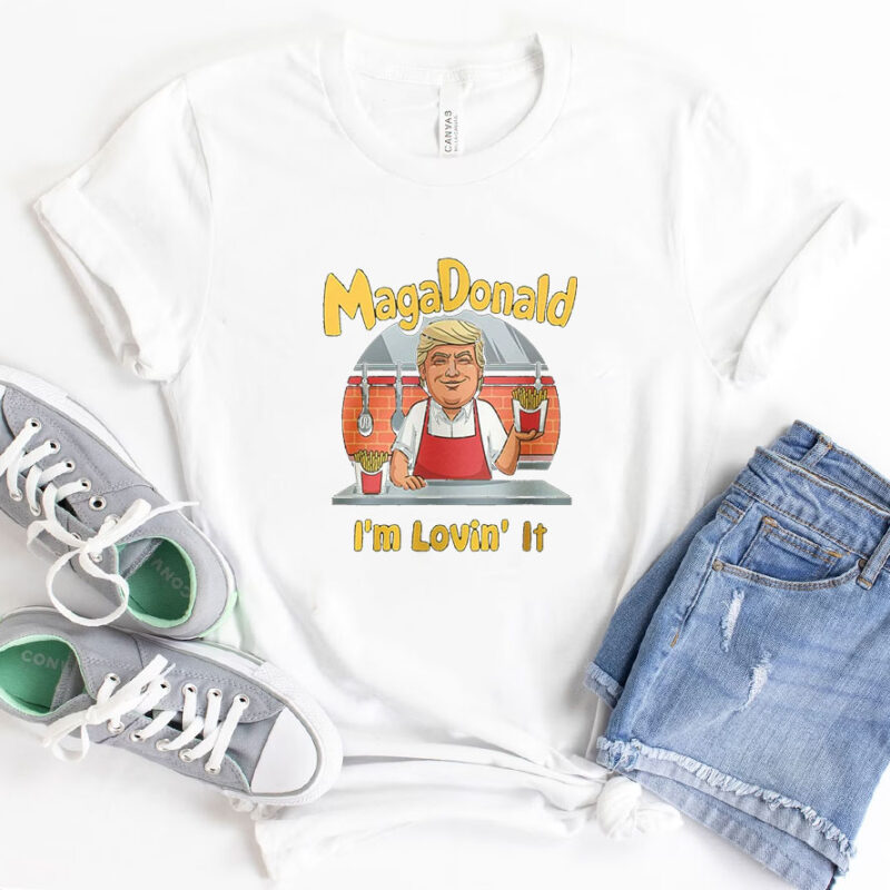 Funny Trump McDonald Shirt MagaDonald Pennsylvania Trump 2024 T-Shirt