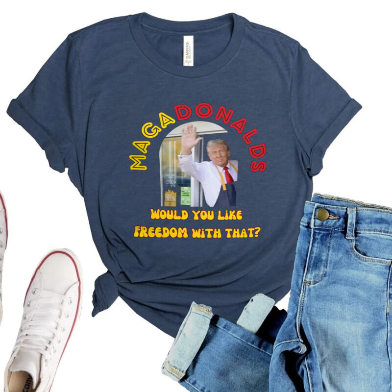 Funny Trump Shirt MagaDonalds McDonald Shirts Pennsylvania Trump 2024 Shirt Trump 2024 Shirts