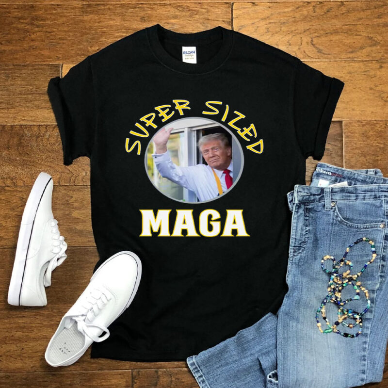 Funny Trump Shirt McDonald Shirt Pennsylvania Trump 2024 Shirts Supersized MAGA Trump 2024 Shirt