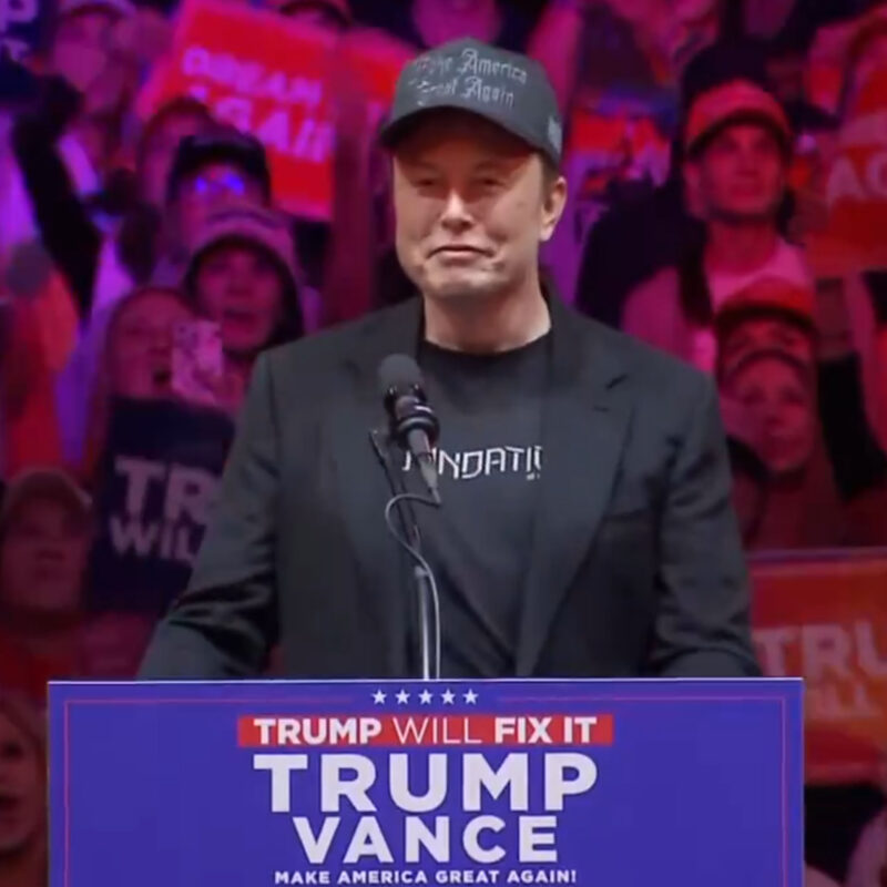 I'm Dark Gothic MAGA Hat Elon Musk 2024 New2