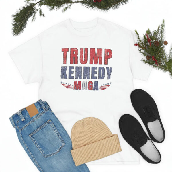 KENNEDY Jr & TRUMP 2024 Shirt, Vintage Tee Shirts Maga Make America Great Again