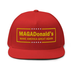 MAGADonald's BigMAGA embroidery Trump hat, trump hat 2024, Vote Trump