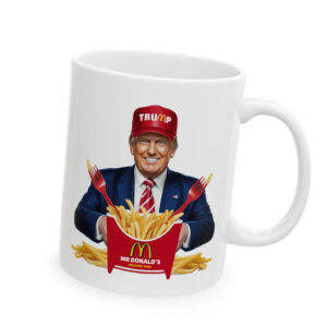 MAGADonald’s Mug - Trump at McDonalds Ceramic Mug