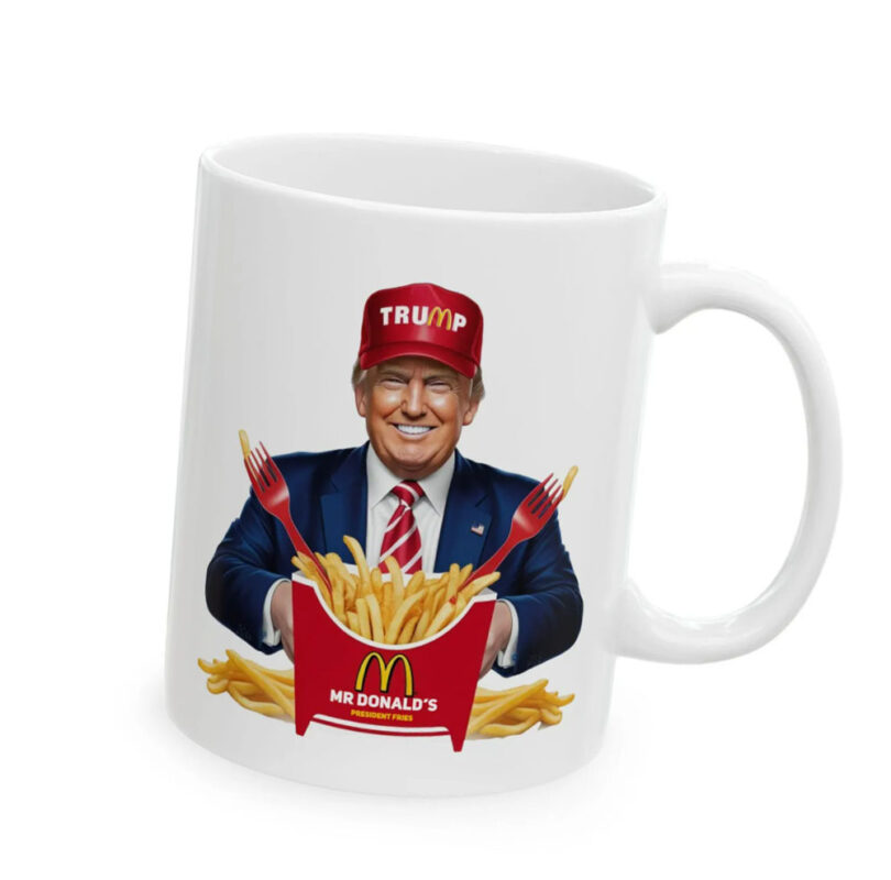 MAGADonald’s Mug - Trump at McDonalds Ceramic Mug