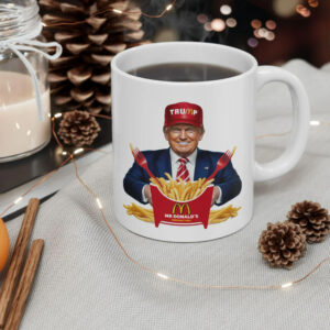 MAGADonald’s Mugs - Trump at McDonalds Ceramic Mug