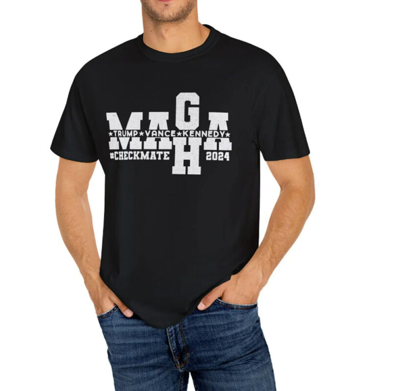 Maga Shirt MAHA Tee Checkmate Shirts Election 2024 Tee Vance Kennedy t-shirt