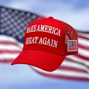 Make America Great Again Hat , Trump MAGA 2024 Embroidered Trucker SnapBack Hatt