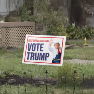 Make America Great Again Vote Trump McDonald’s Yard Sign5