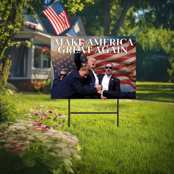 Make America Great Again Yard Sign, Save America, Yard Decor, Ultra Maga, Political Yard Signs