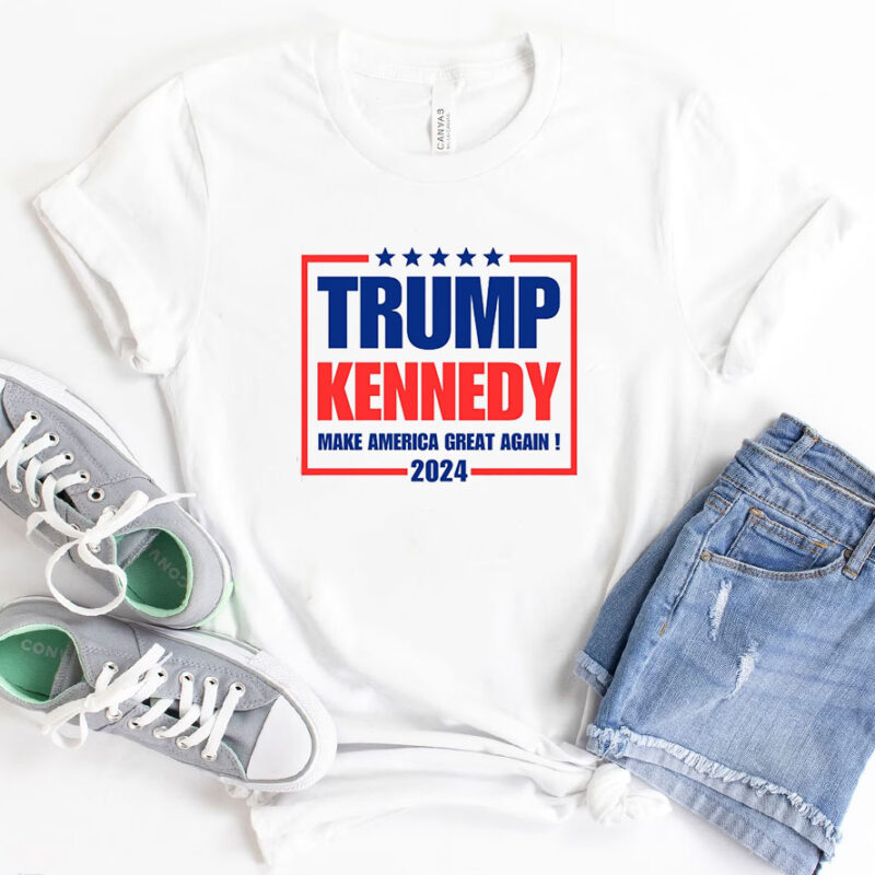 Make America Great Again,Trump Kennedy 2024 Svg Png ,Trump 2024 SVG, Kennedy 2024 SVG, Trump Kennedy 24 T-shirts