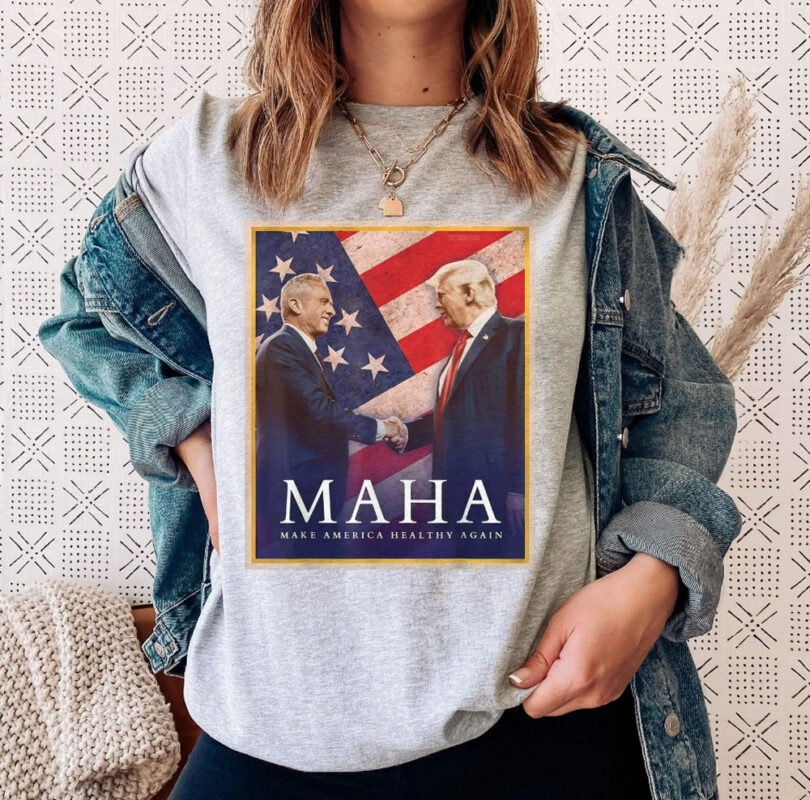 Make America Healthy Again Shirt, MAHA Trump Kennedy Tshirt, MAHA Shirt, Republican Shirt, Trump Vance 24 Shirt