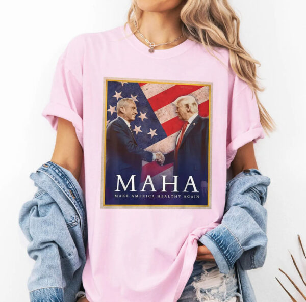 Make America Healthy Again Shirt, MAHA Trump Kennedy Tshirts, MAHA Shirt, Republican Shirt, Trump Vance 24 Shirt