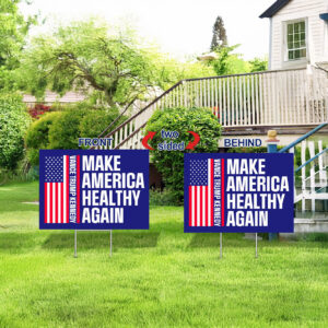 Make America Healthy Again Yard Sign, Vance Trump Kennedy Sign, Republican Garden Sign, Election 2024, Political Lawn Sign