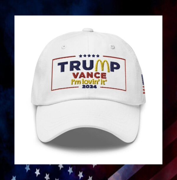 McDonald’s Trump vance I’m Lovin’ It Hat