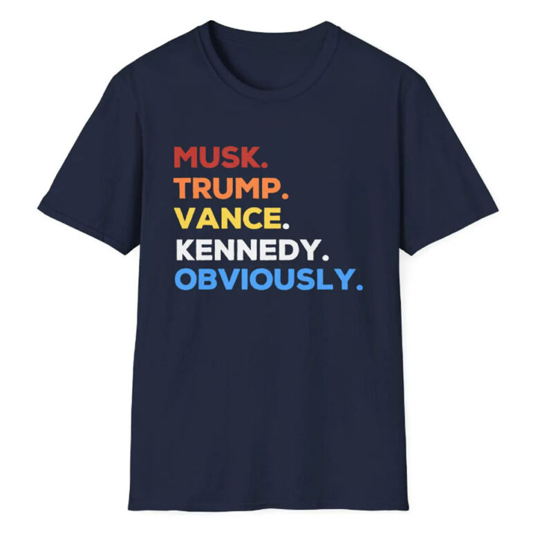 Musk Trump Vance Kennedy T-Shirt, Musk and Trump