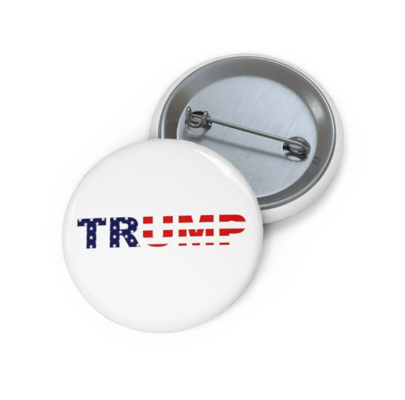 Patriotic Button, Trump USA Voting Pin