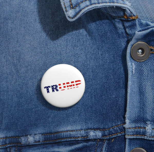 Patriotic Button, Trump USA Voting Pins