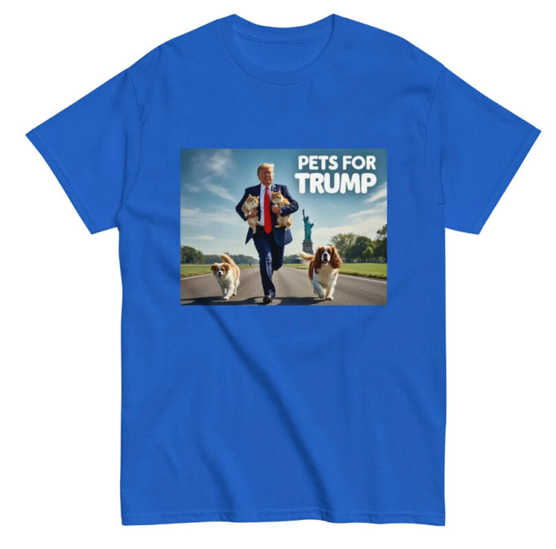 Pets for Trump tee shirts