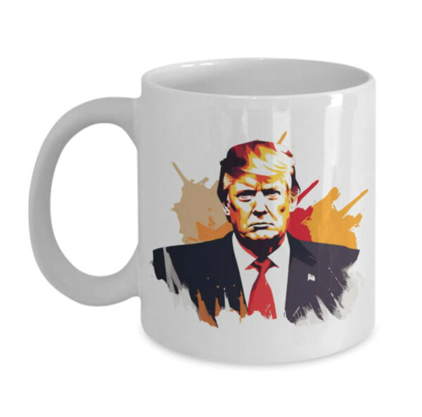 President Donald J Trump Mug, Trump Vance 2024, Trump 45 & 47, Trump Art Mug