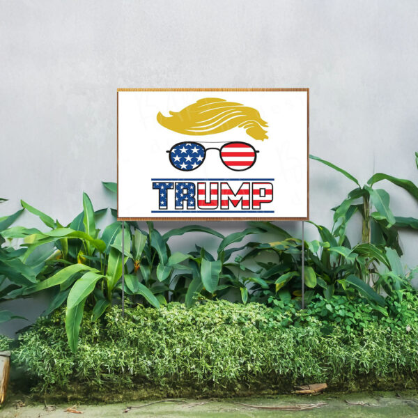 Printable Pro-Trump Yard Sign 2024 - Trump 2024 & Vance for Senate