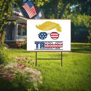 Printable Pro-Trump Yard Sign - Trump 2024 & Vance for Senate