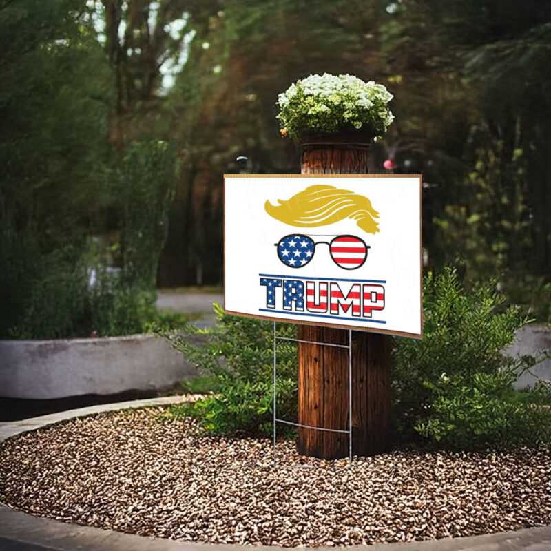 Printable Pro-Trump Yard Signs 2024 - Trump 2024 & Vance for Senate