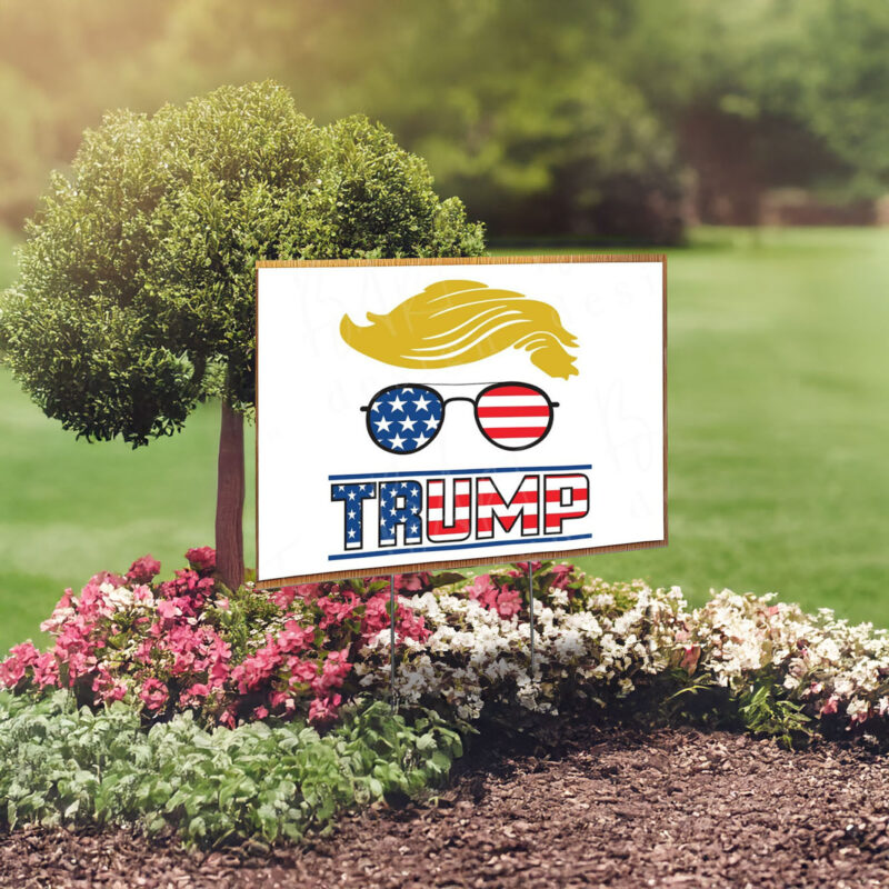 Printable Pro-Trump Yard Signs - Trump 2024 & Vance for Senate