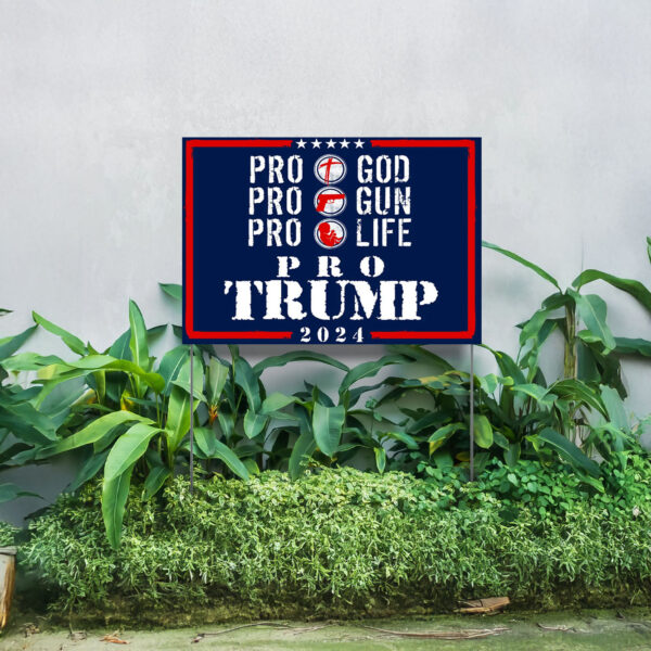 Pro Trump Yard Sign, Republican Yard Signs, Trump Gift 2024