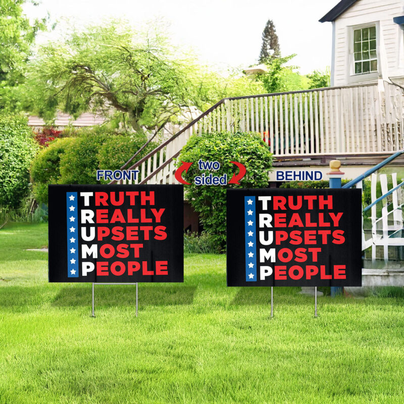 Pro Trump Yard Sign, Trump 2024, Political Yard Signs