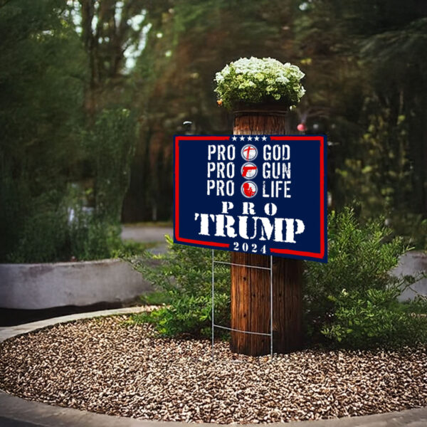 Pro Trump Yard Signs, Republican Yard Sign, Trump Gift 2024