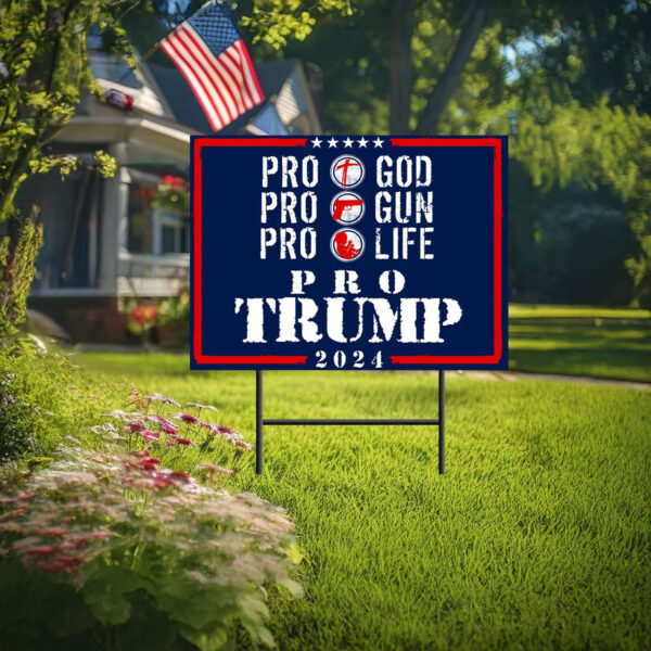 Pro Trump Yard Signs, Republican Yard Signs, Trump Gift 2024