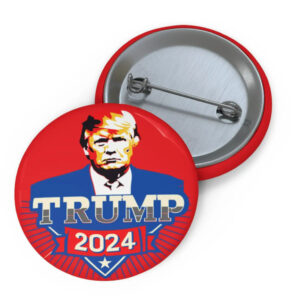 Trump 2024 Election Pin - MAGA Supporter Lapel Pin - Pro Trump 2024 Button