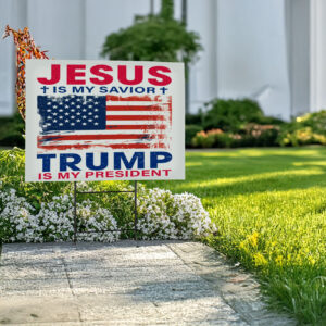 Trump 2024 For President Yard Signs USA Presidential Election, Republic Party Signs