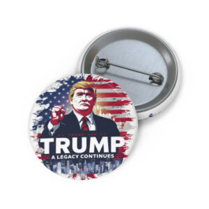 Trump 2024 Legacy Pin Button