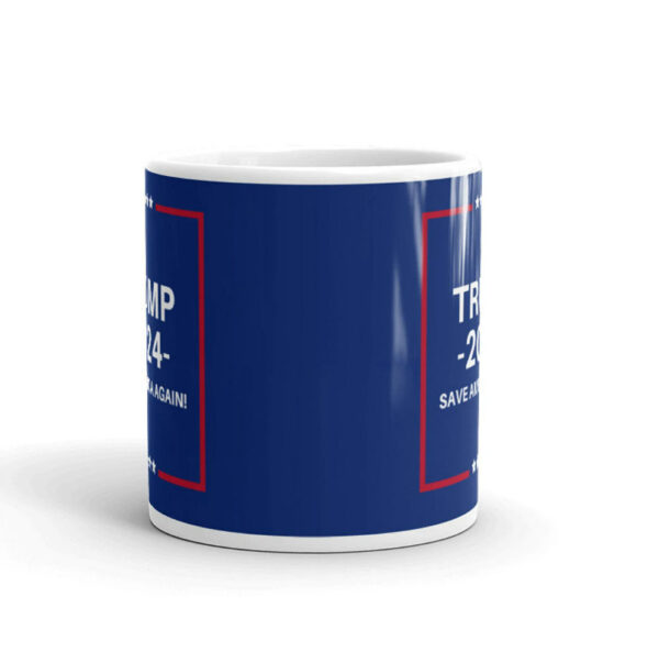 Trump 2024 Mug, Trump Coffee Cup, Save America Again.