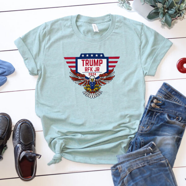 Trump 2024 Shirt, Kennedy Jr 2024 shirt, Trump and RFK Jr Tee, 2024 Election Shirt, Republican Tee Shirt