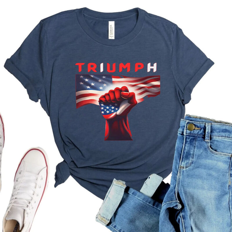 Trump 2024 Shirt - TRUMP TRIUMPH Tee Shirt