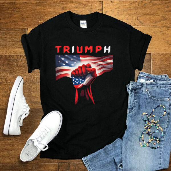 Trump 2024 T-Shirt- TRUMP TRIUMPH Tee Shirts