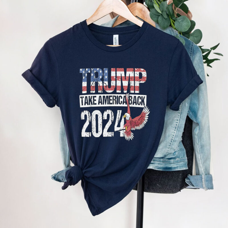 Trump 2024 Take America Back 2024 Unisex t-shirt, Trump 2024 T-Shirt, Pro Trump T-Shirt, American Eagle USA Flag Shirts