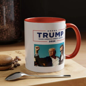 Trump Assassination Attempt Coffee Mug, Trump 2024 mug, Donald J Trump President Mug