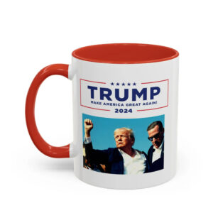 Trump Assassination Attempt Coffee Mug, Trump 2024 mug, Donald J Trump President Mugs