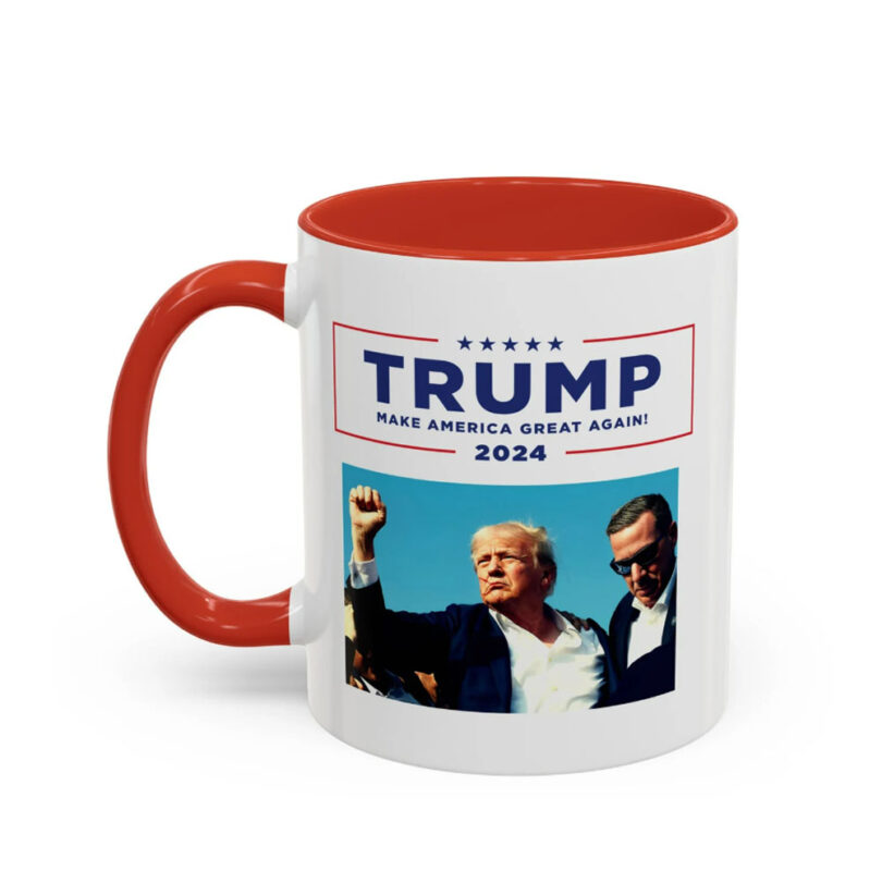 Trump Assassination Attempt Coffee Mug, Trump 2024 mug, Donald J Trump President Mugs